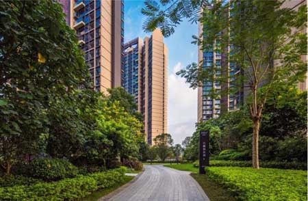 頤安都會(huì)中央公園景觀