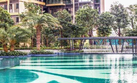 頤安都會(huì)中央公園景觀