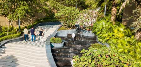 頤安都會(huì)中央公園景觀