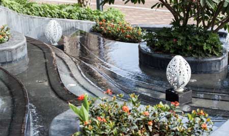 頤安都會(huì)中央公園景觀