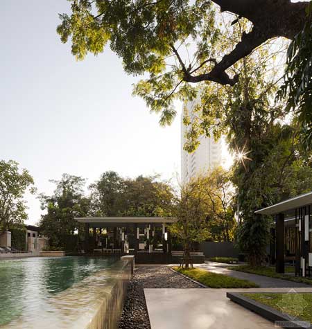 泰國(guó)高檔居住區(qū)Quattro景觀