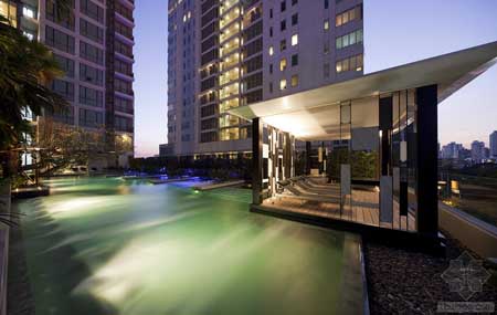 泰國(guó)高檔居住區(qū)Quattro景觀