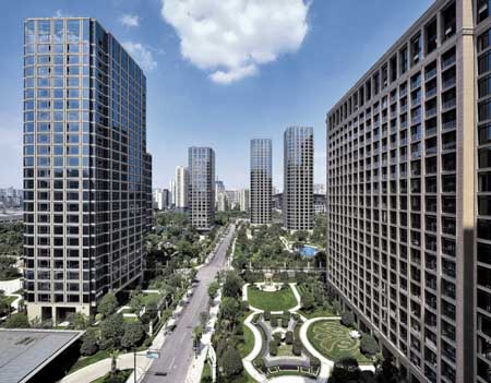 杭州武林壹號(hào)住宅景觀(guān)