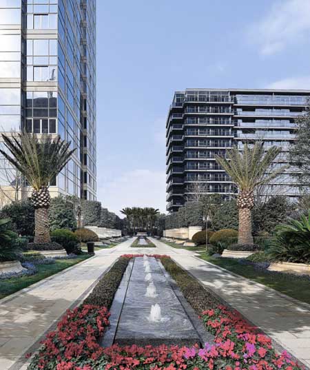 杭州武林壹號(hào)住宅景觀(guān)