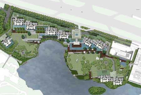 深圳華僑城新天鵝堡住宅景觀(guān)