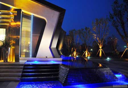 重慶金科時(shí)代中心照母山住宅景觀