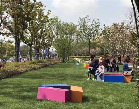 上海浦東萬(wàn)科金域?yàn)憺匙≌坝^