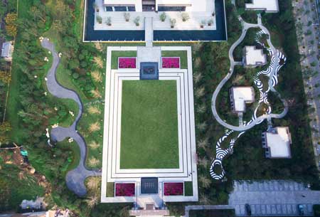 營(yíng)銷(xiāo)中心鳥(niǎo)瞰圖