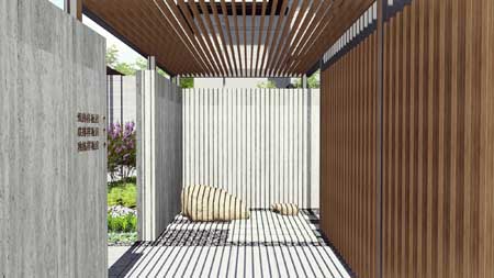 樣板公區(qū)入口