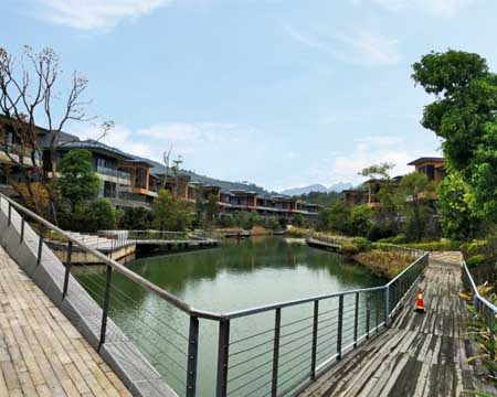 萬(wàn)科山谷小鎮(zhèn)景觀(guān)