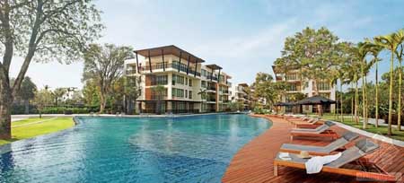 泰國(guó)BaanSansuk住宅景觀