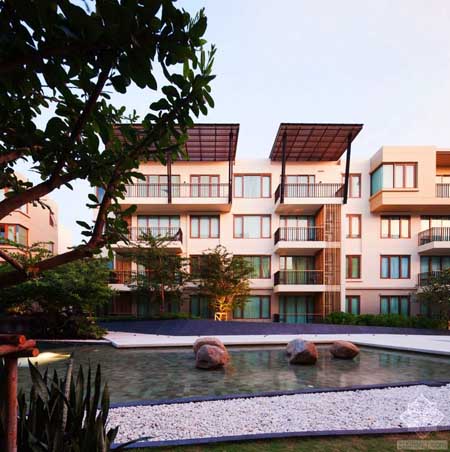 泰國(guó)BaanSansuk住宅景觀