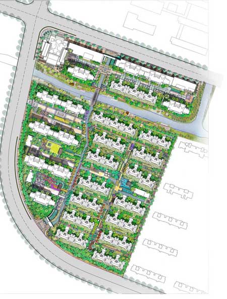 無錫藍光雍錦里住宅景觀