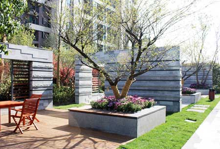 上海金地格林世界森林公館景觀(guān)