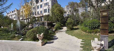 北京中海九號(hào)公館別墅景觀