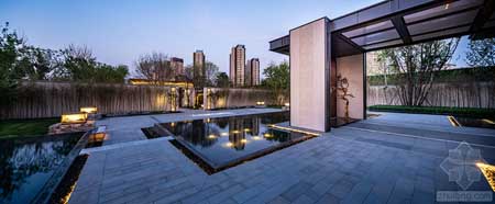 北京陽(yáng)光城京兆府豪宅景觀