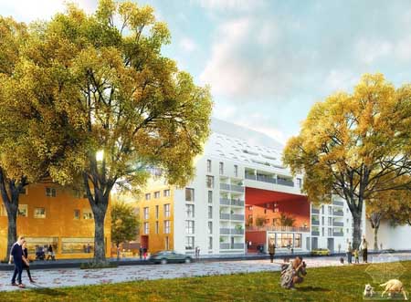 法國(guó)MVRDV波爾多河畔住宅