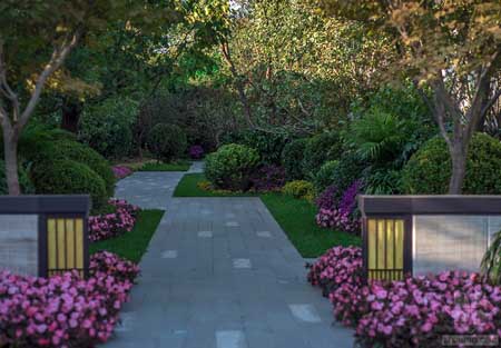 萬(wàn)科觀(guān)承別墅景觀(guān)