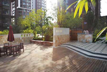 天津格調(diào)春天住宅景觀