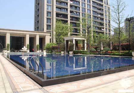 綠城西溪誠園三期守純?cè)纷≌坝^