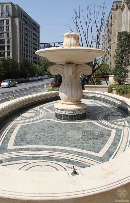 綠城西溪誠園三期守純?cè)纷≌坝^