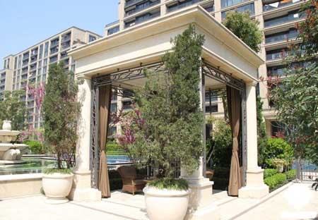 綠城西溪誠(chéng)園三期守純?cè)纷≌坝^