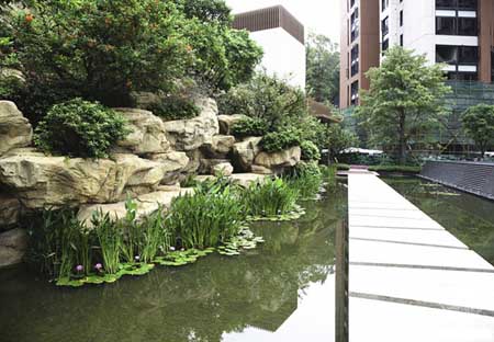 深圳華潤(rùn)銀湖藍(lán)山景觀