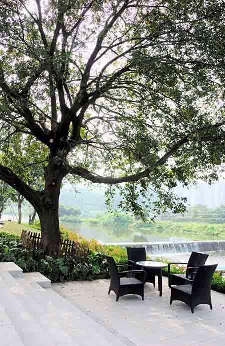 中山萬(wàn)科·柏悅灣別墅景觀