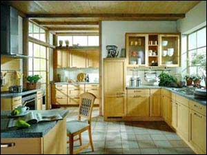 花卉在廚房綻放 看經(jīng)典擺設