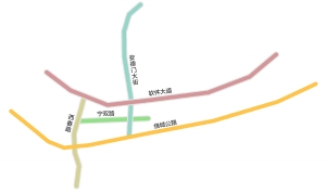 區(qū)域分布圖 南京:雨花臺(tái)四條景觀道變身“法桐大道”