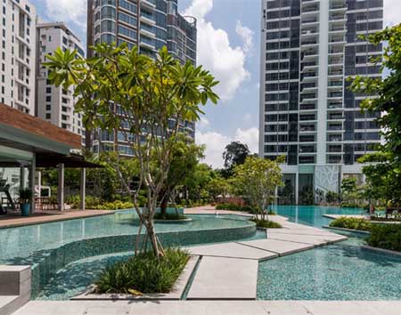新加坡Cyan住宅景觀設(shè)計
