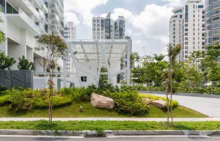 新加坡Cyan住宅景觀設(shè)計