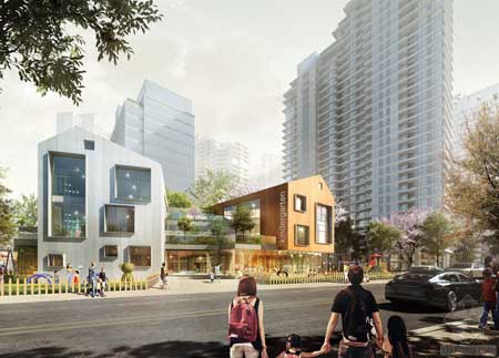 上海中信泰富集團大樓居民區(qū)的改造