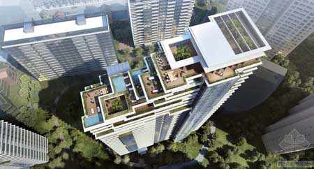 上海中信泰富集團大樓居民區(qū)的改造