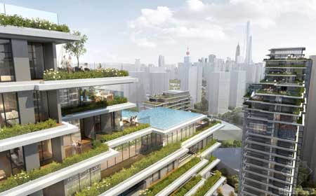 上海中信泰富集團大樓居民區(qū)的改造