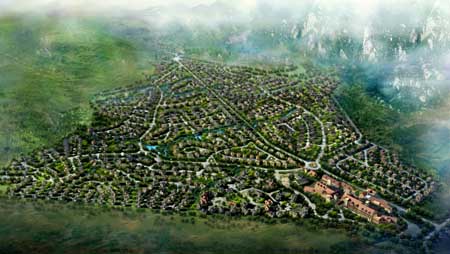 奧倫達(dá)部落居住景觀