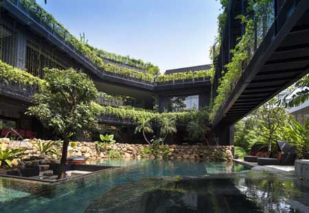 新加坡康沃爾花園住宅景觀設(shè)計(jì)