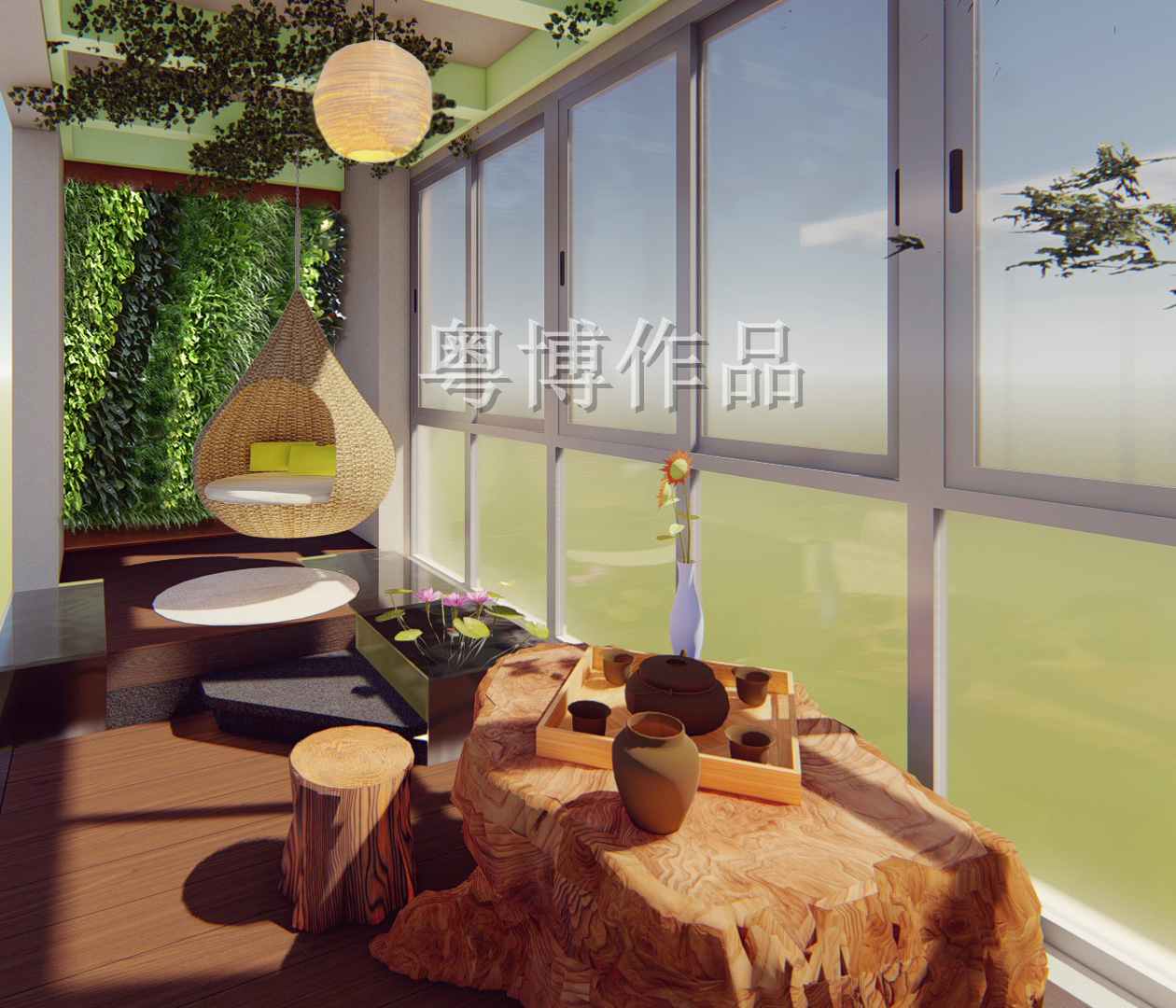 金茂府陽(yáng)臺(tái)設(shè)計(jì)