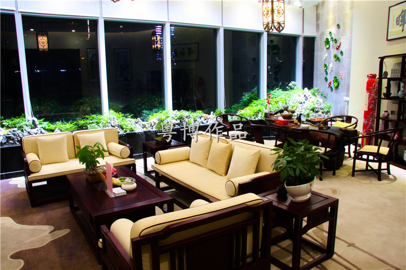 華融湘江銀行至尊VIP室方寸之間見山水